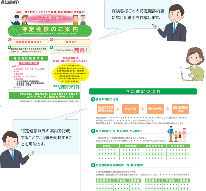 通知書例)